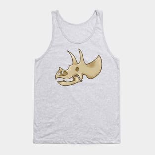 Triceratops Skull Tank Top